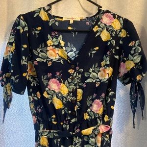 Junior size small floral dress